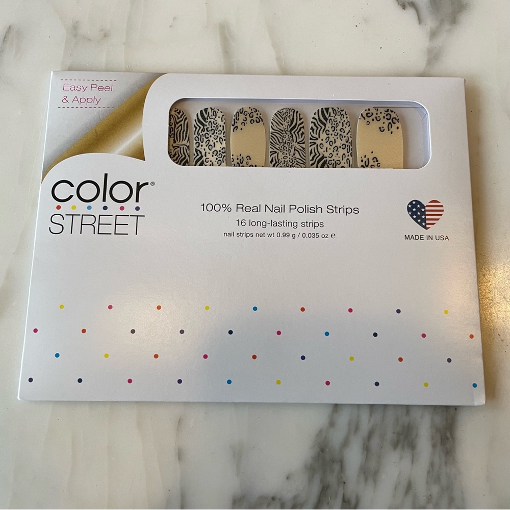 Color Street Zebra On The Spot